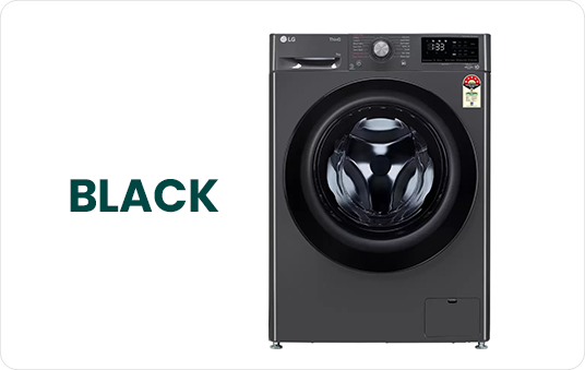Black colour washing machine ohlocal